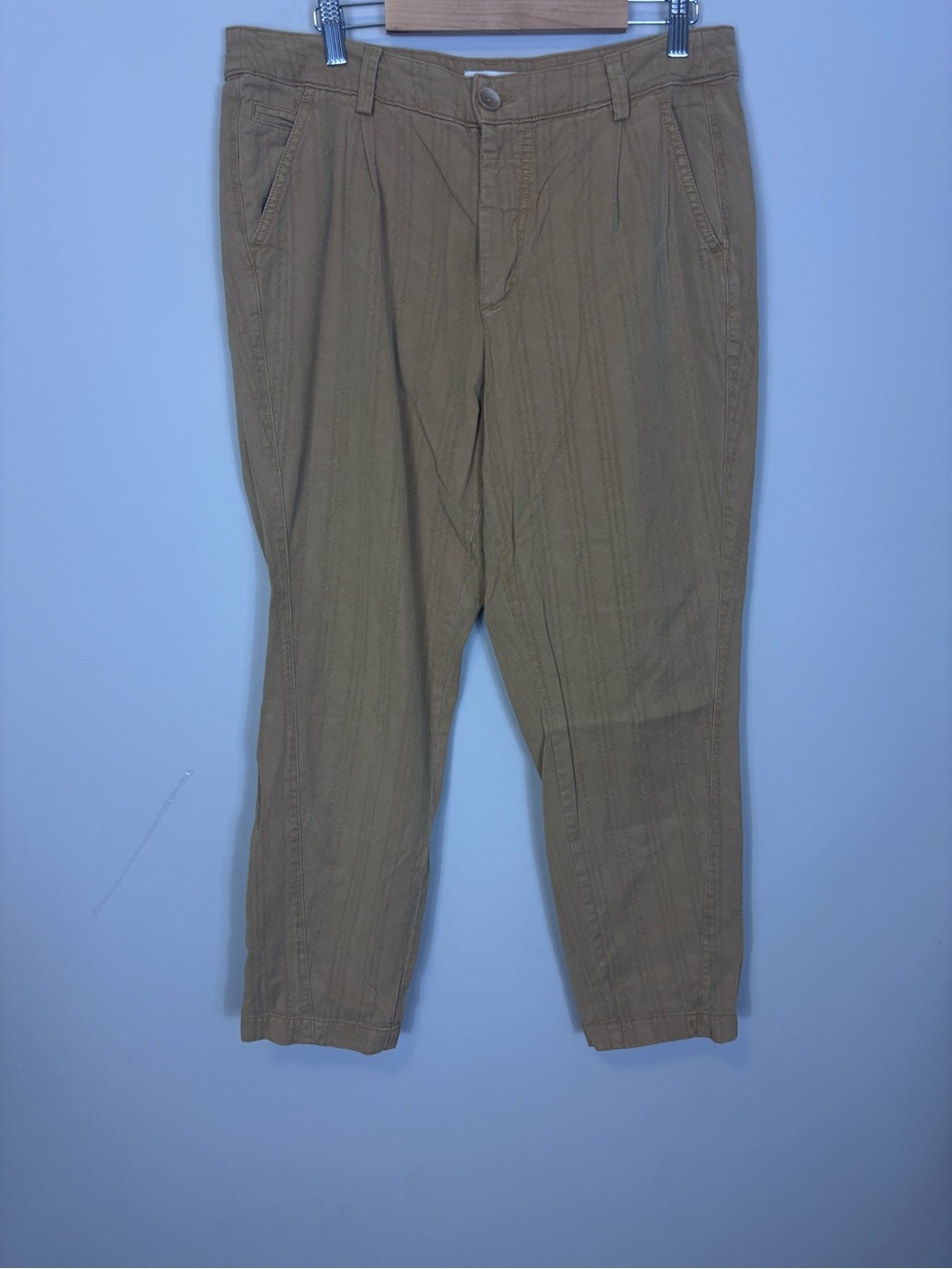 Anthropologie Women’s Tan Chinos - Tapered Casual Khakis Pants 30